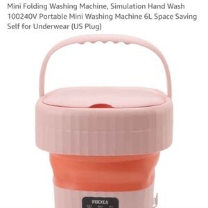 Mini camping washer